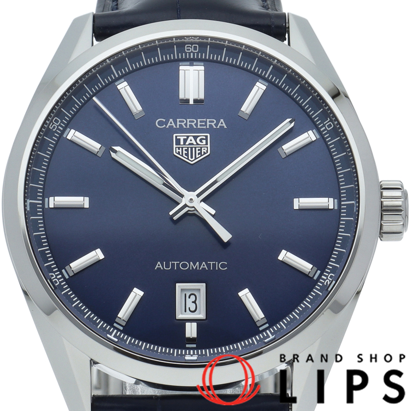 カレラ デイト キャリバー5 ブルー