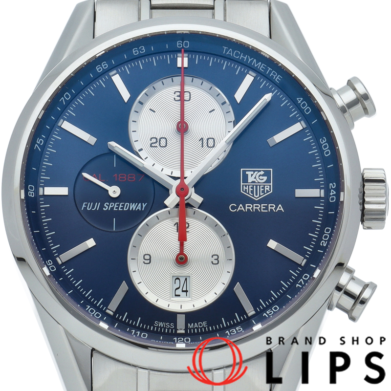 カレラ キャリバー1887 クロノグラフ ブルー 日本限定400本
