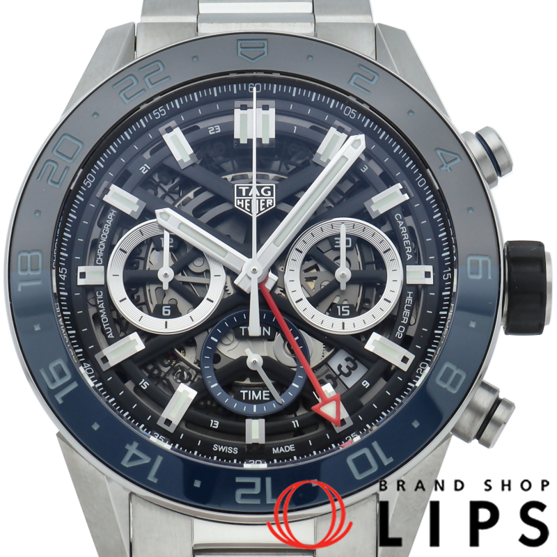 カレラ キャリバーホイヤー02 クロノグラフ GMT