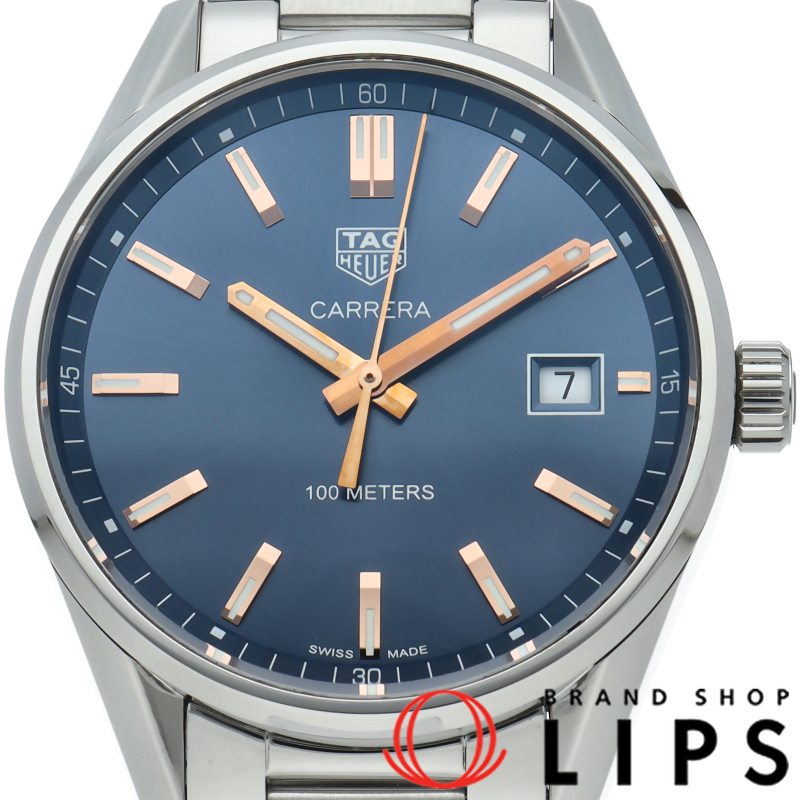 カレラ クォーツ 39mm ブルー