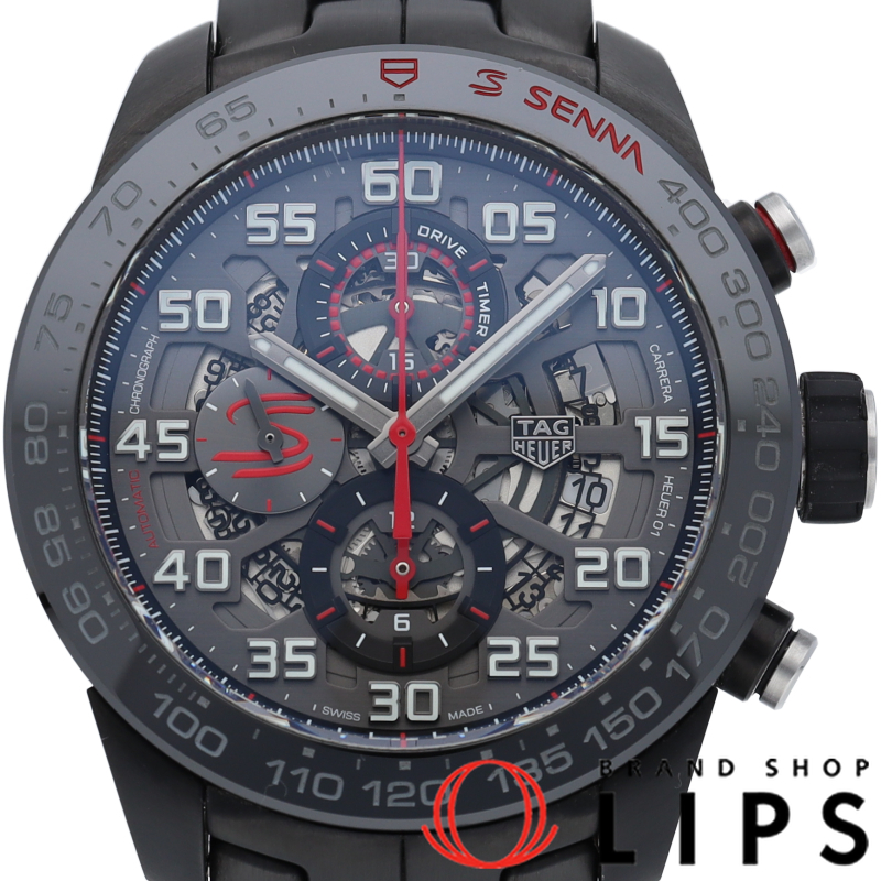 カレラ キャリバー ホイヤー 01 アイルトン セナ エディション