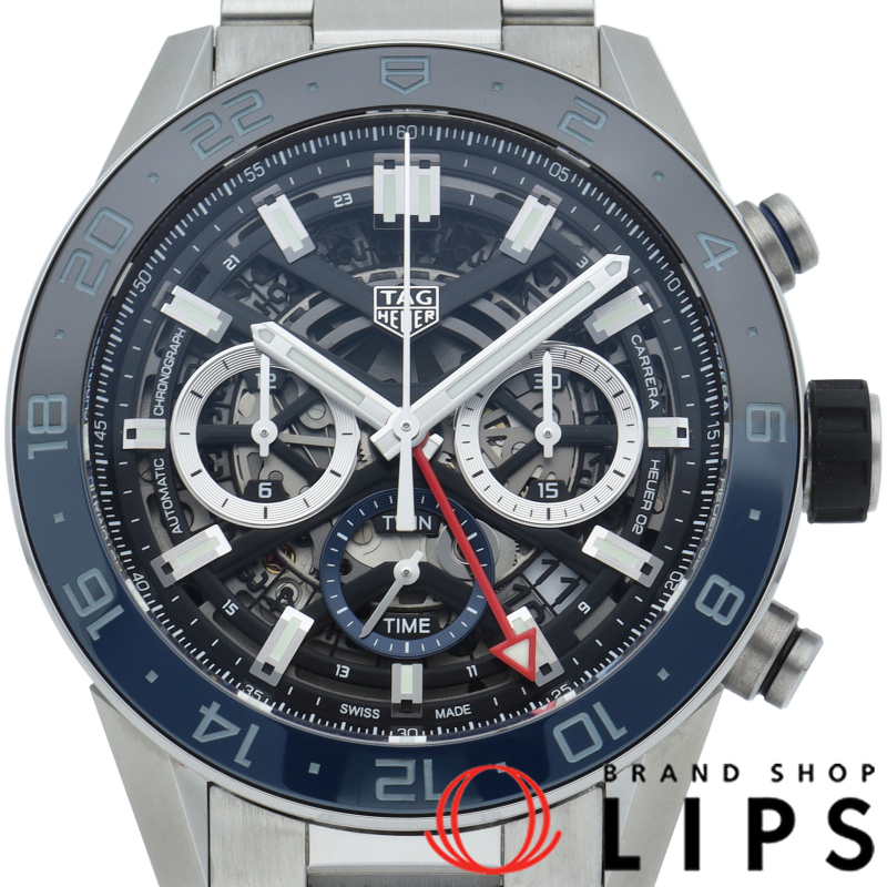 カレラ キャリバーホイヤー02 クロノグラフ GMT