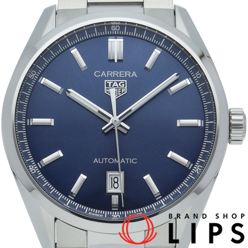 カレラ デイト キャリバー5 ブルー