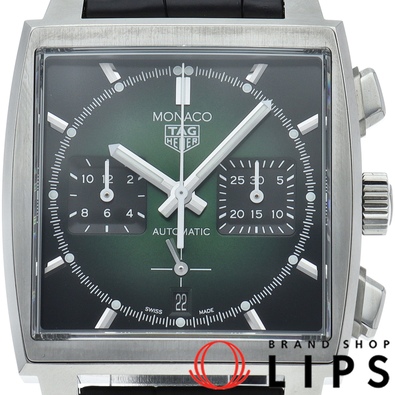 モナコ クロノグラフ グリーンダイヤル リミテッドエディション