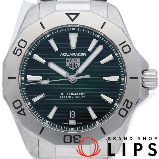 アクアレーサー プロフェッショナル 200 オートマチック 40mm グリーン