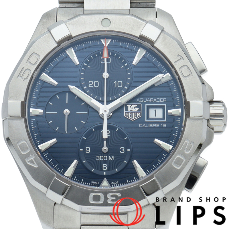 アクアレーサー クロノグラフ キャリバー16 ブルー