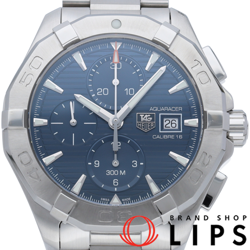 アクアレーサー クロノグラフ キャリバー16 ブルー