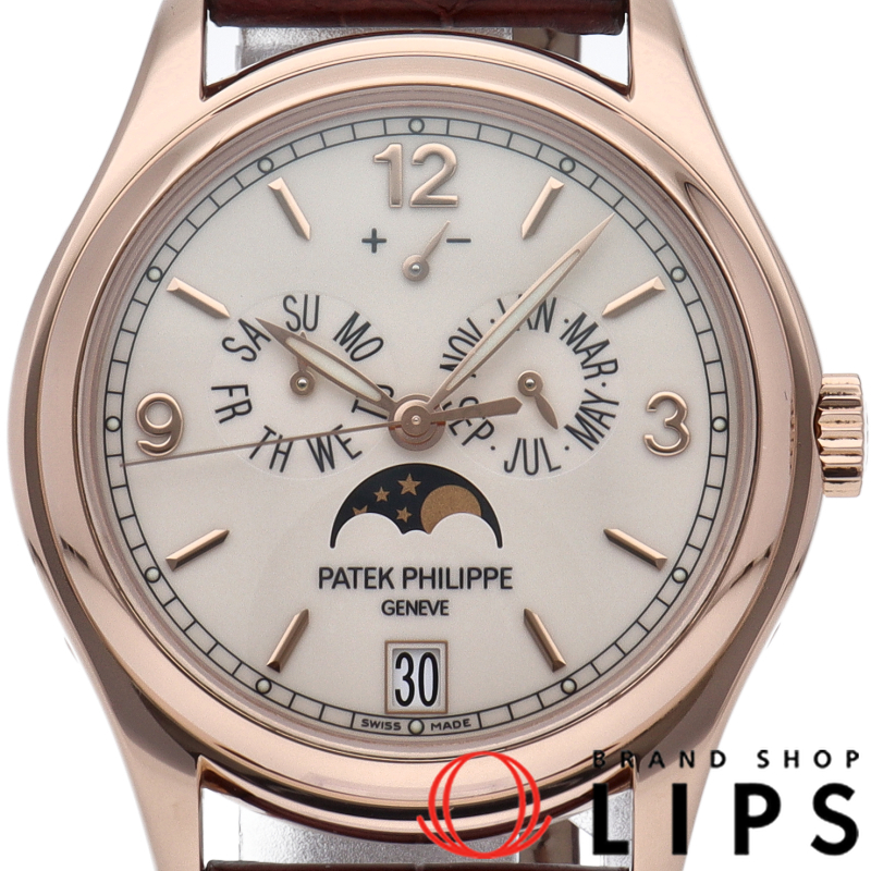 コンプリケーション アニュアルカレンダー ムーンフェイズ ウォッチ 39mm