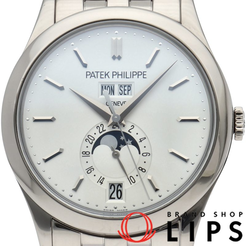 コンプリケーションアニュアルカレンダー ムーンフェイズ ウォッチ 38.5mm