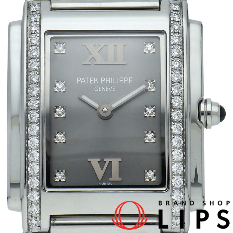 TWENTY-4 ウォッチ ダイヤベゼル 10Pダイヤ