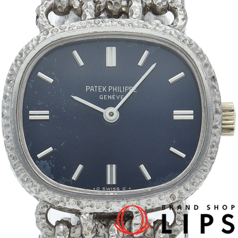 ゴールデンエリプス ウォッチ 手巻 ブルー