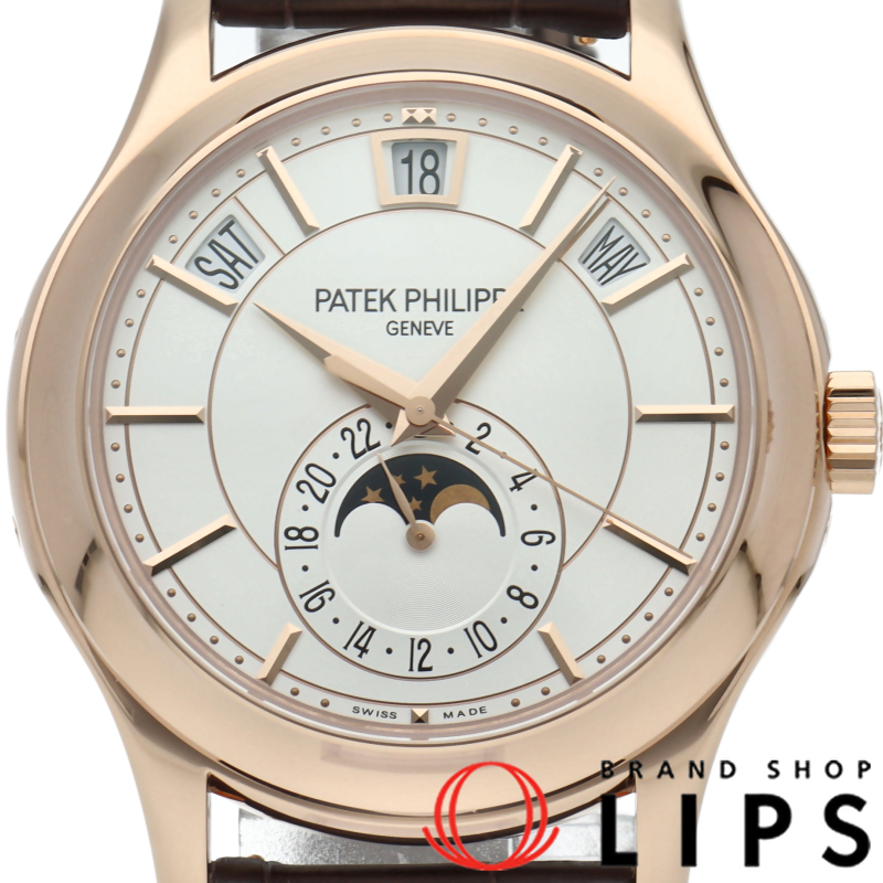 コンプリケーション アニュアルカレンダー ムーンフェイズ ウォッチ 40mm