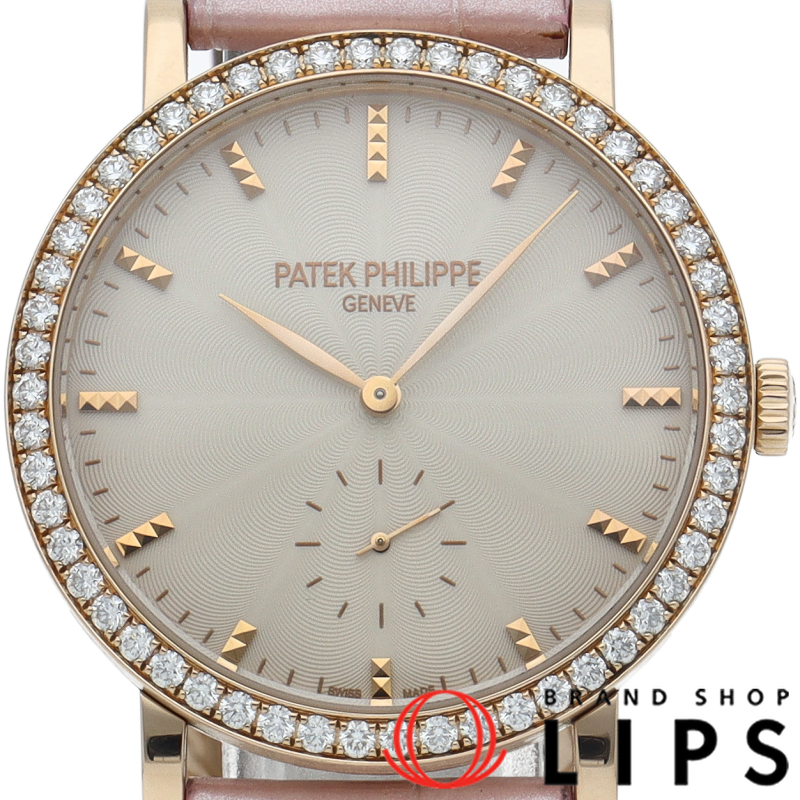 カラトラバ ウォッチ 31mm 手巻 ダイヤベゼル