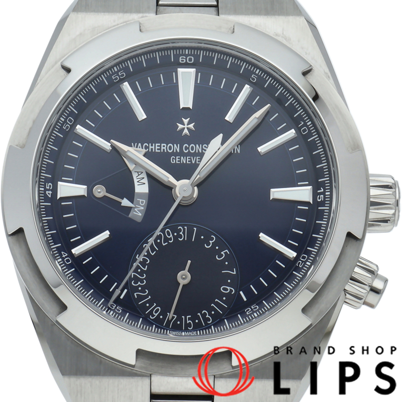 オーヴァーシーズ デュアルタイム 41mm ブルー