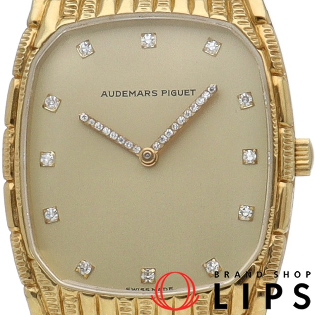 クラシック メンズ時計 12Pダイヤ 針ダイヤ 手巻