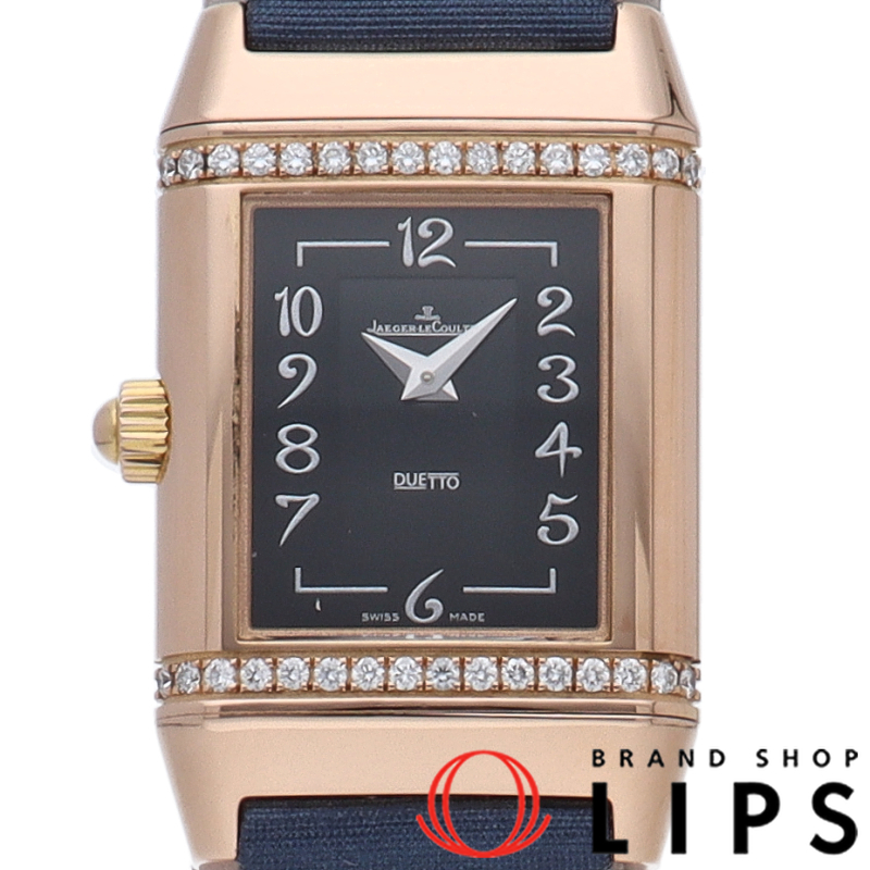 レベルソ デュエット ウォッチ ダイヤベゼル