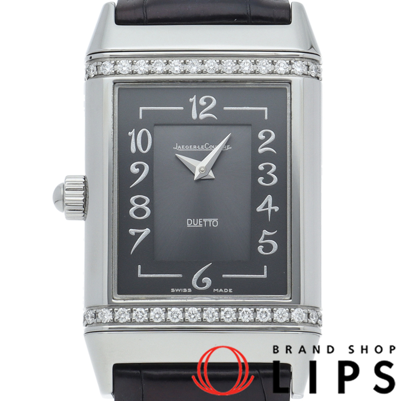 レベルソデュエット クラシック ウォッチ ダイヤベゼル