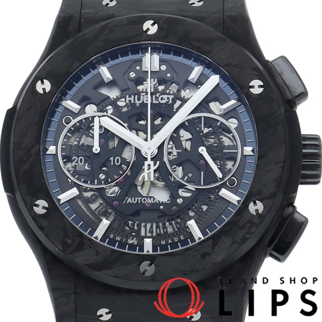 クラシック フュージョン アエロ フュージョン クロノグラフ フロステッドカーボン 45mm