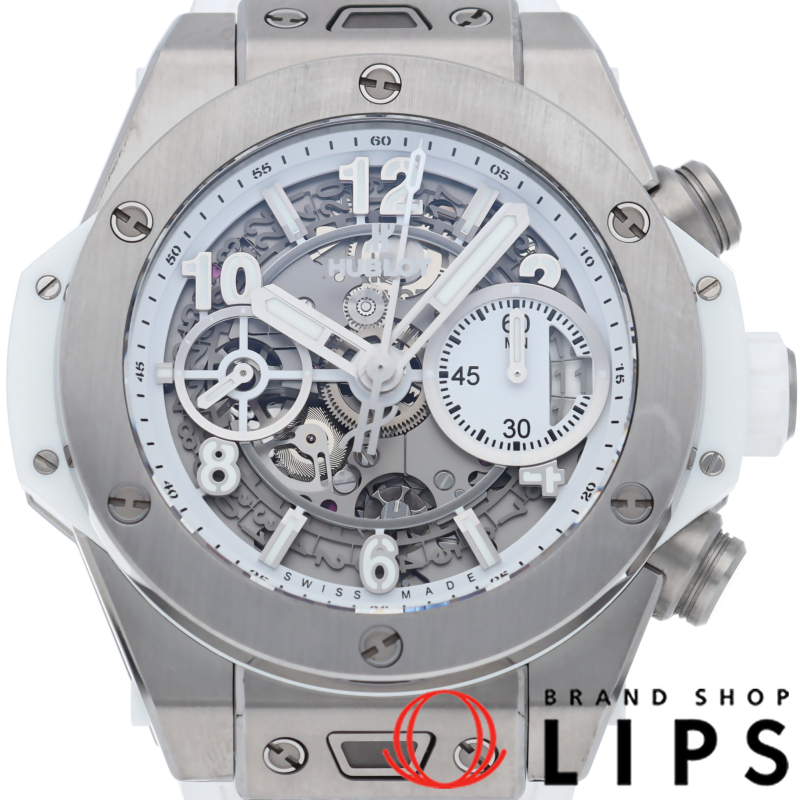 ビッグ バン ウニコ チタニウム ホワイト クロノグラフ 42mm