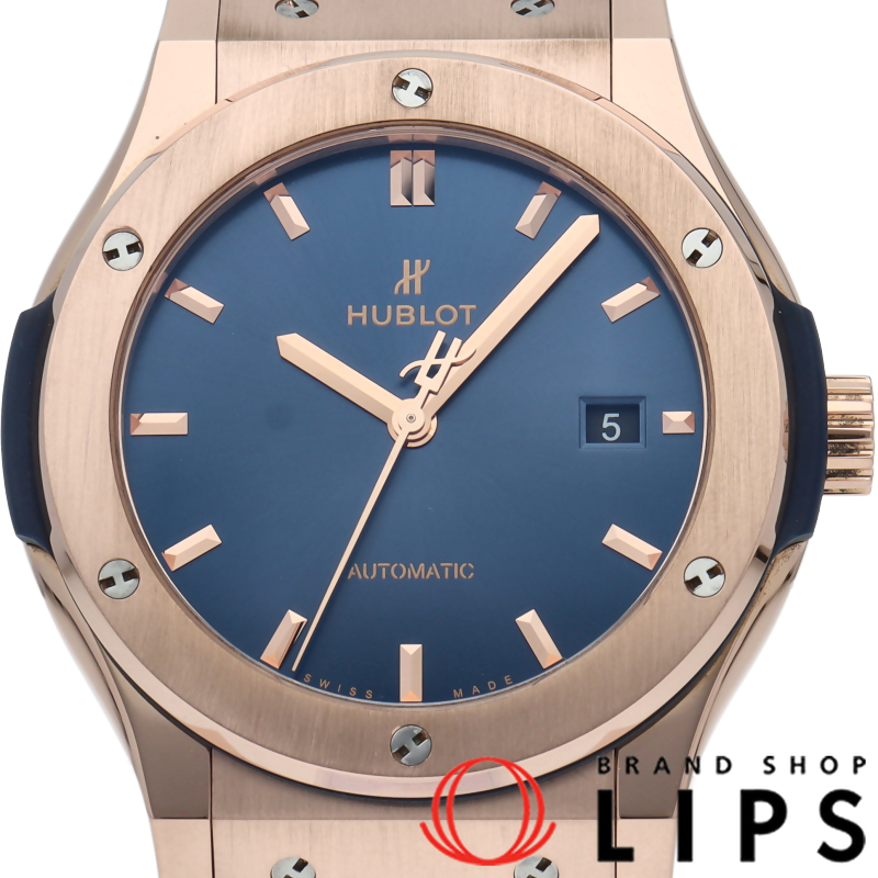 クラシックフュージョン キングゴールド ブルー 42mm