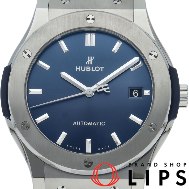 クラシックフュージョン チタニウム 45mm ブルー