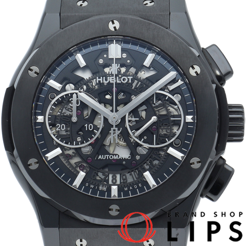 クラシックフュージョン アエロフュージョン クロノグラフ ブラックマジック 45mm