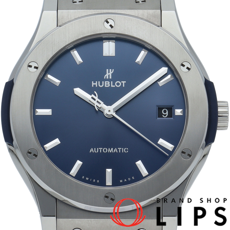 クラシックフュージョン チタニウム 45mm ブルー