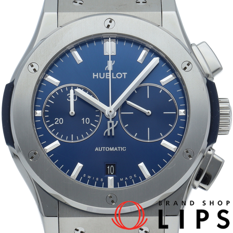 クラシックフュージョン チタニウム クロノグラフ 45mm ブルー