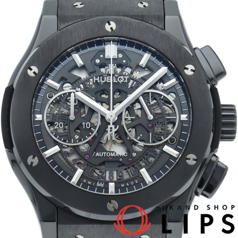 クラシックフュージョン アエロフュージョン クロノグラフ ブラックマジック 45mm