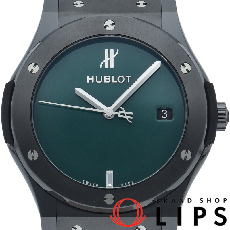 クラシックフュージョン ブラックセラミック 45mm ブリティッシュグリーン 世界限定88本