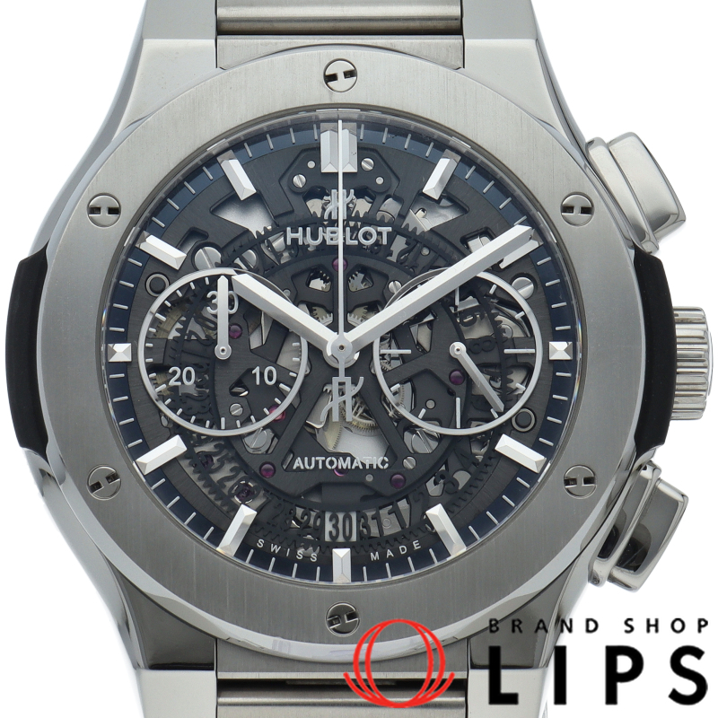 クラシックフュージョン アエロフュージョン クロノグラフ チタニウム 45mm ブレスレット