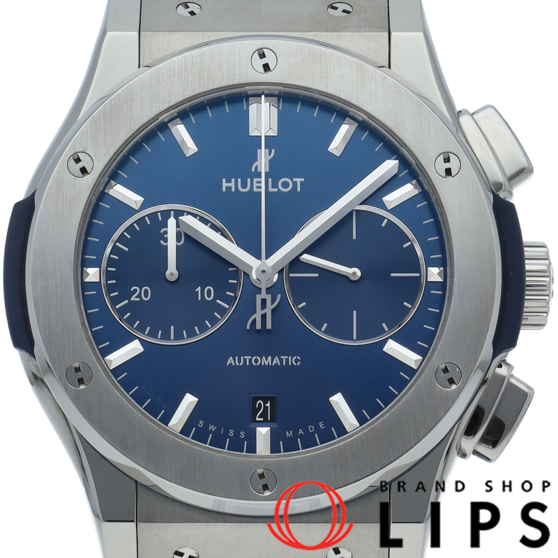 クラシックフュージョン チタニウム クロノグラフ 45mm ブルー