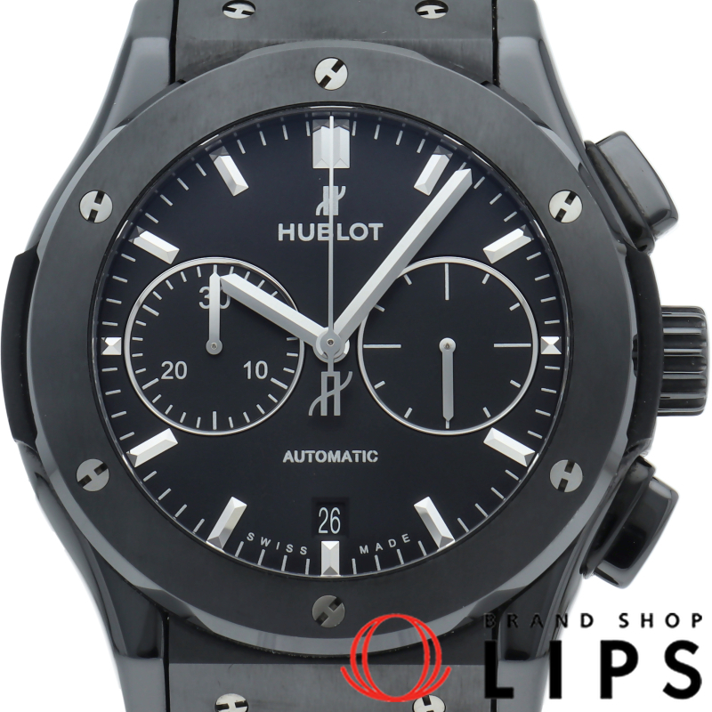 クラシックフュージョン クロノグラフ ブラックマジック 45mm