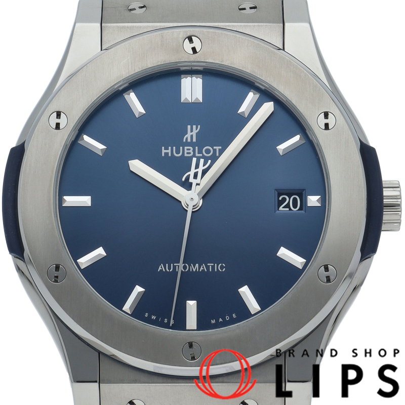 クラシックフュージョン チタニウム 45mm ブルー