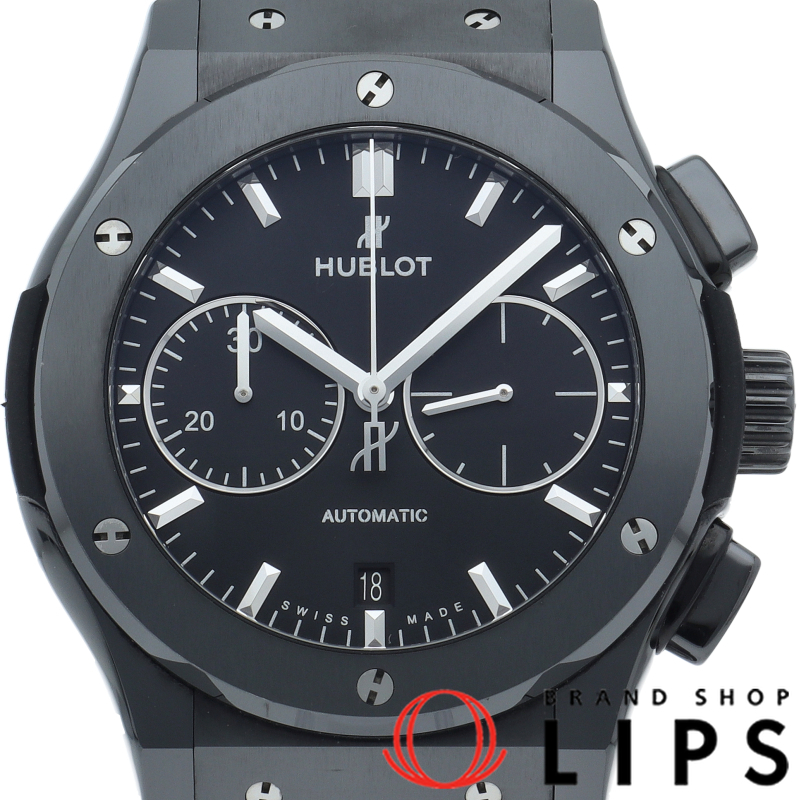 クラシックフュージョン クロノグラフ ブラックマジック 45mm