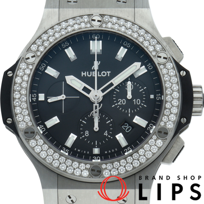 ビッグバン スチール クロノグラフ 44mm ダイヤべゼル