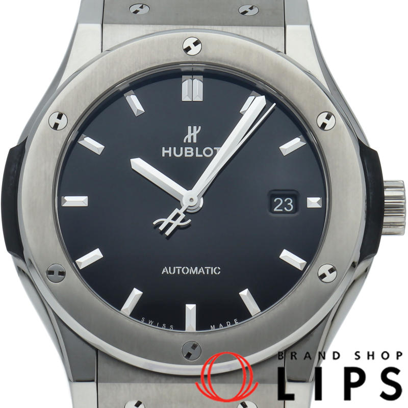 クラシックフュージョン チタニウム 42mm ブラックシャイニー