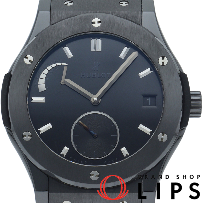 クラシックフュージョン パワーリザーブ 8デイズ オールブラック 45mm 世界限定500本