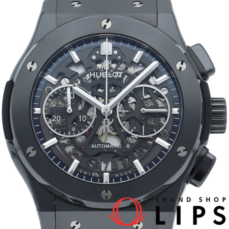 クラシックフュージョン アエロフュージョン クロノグラフ ブラックマジック 45mm