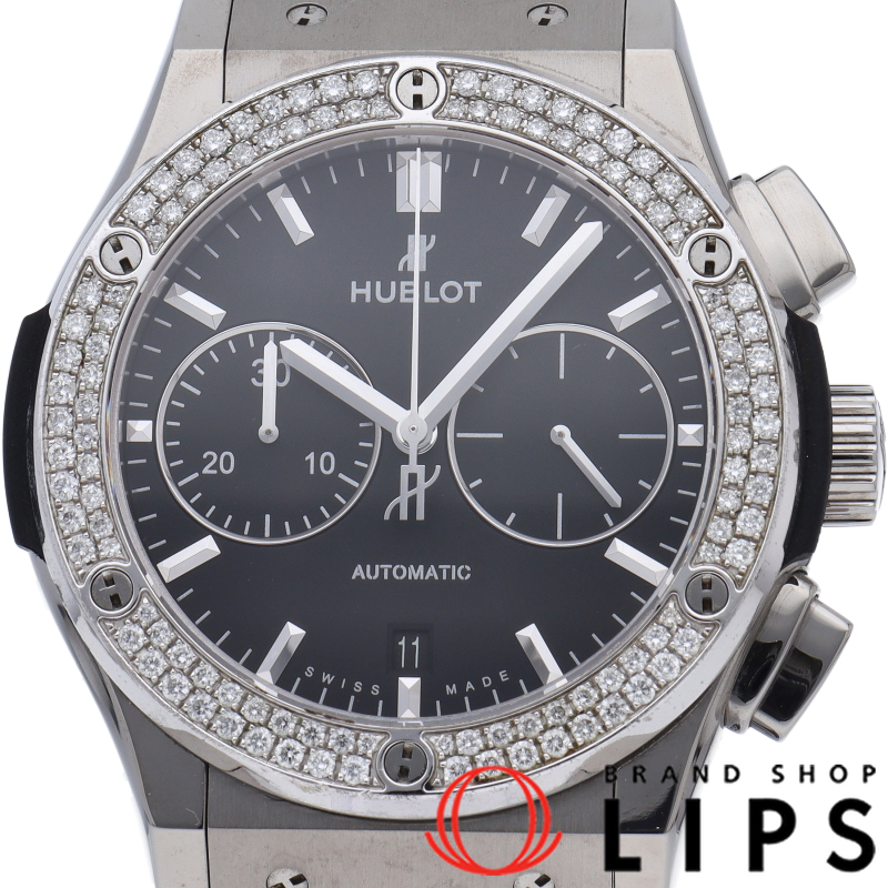 クラシック フュージョン チタニウム クロノグラフ 45mm アフターダイヤベゼル