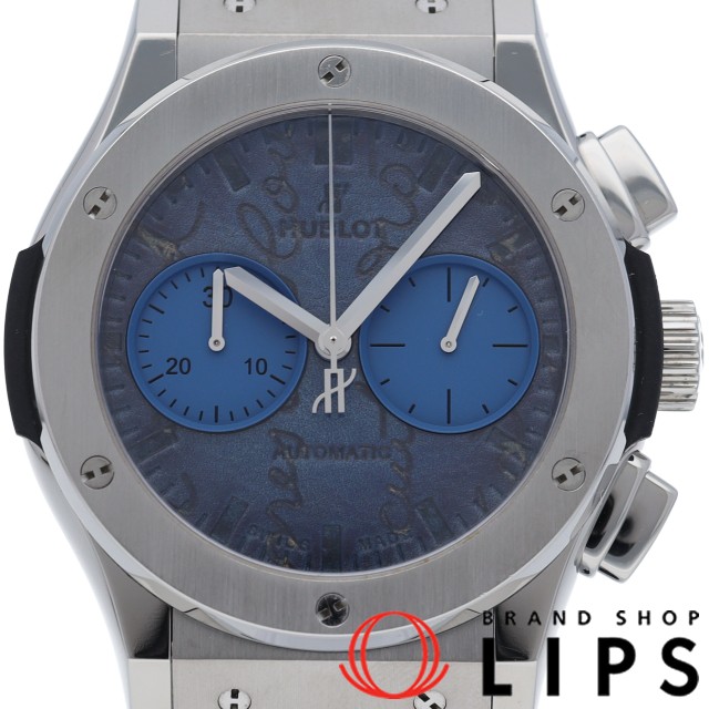 クラシック フュージョン クロノグラフ ベルルッティ スクリット オーシャンブルー 世界限定250本