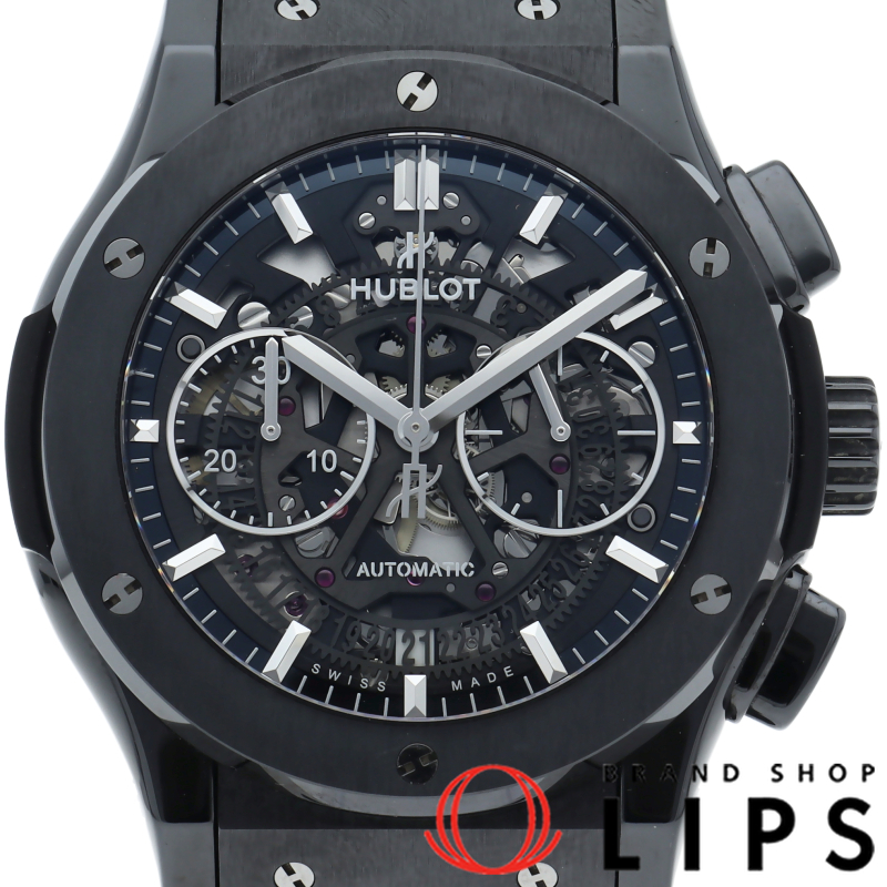 クラシック・フュージョン アエロフュージョン クロノグラフ ブラックマジック 45mm