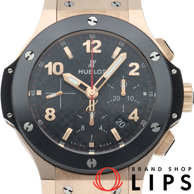 ビッグバン ゴールド セラミック クロノグラフ 44mm