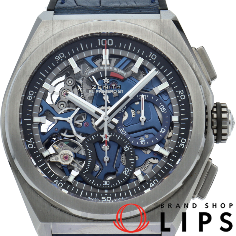 デファイ エル・プリメロ 21 クロノグラフ ブルー