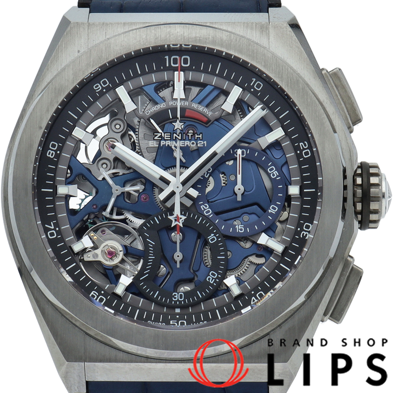 デファイ エル・プリメロ21 クロノグラフ ブルー