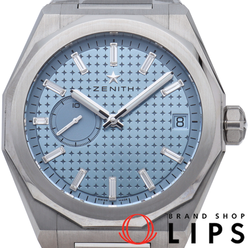 デファイ スカイライン 41 バケットダイヤインデックス アイスブルー 日本限定100本