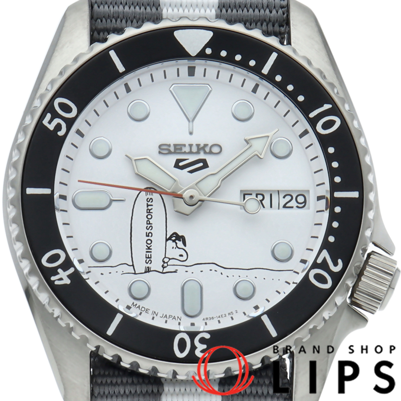 セイコー5 スポーツ 55周年記念 PEANUTSコラボレーション スヌーピー 世界限定8900本