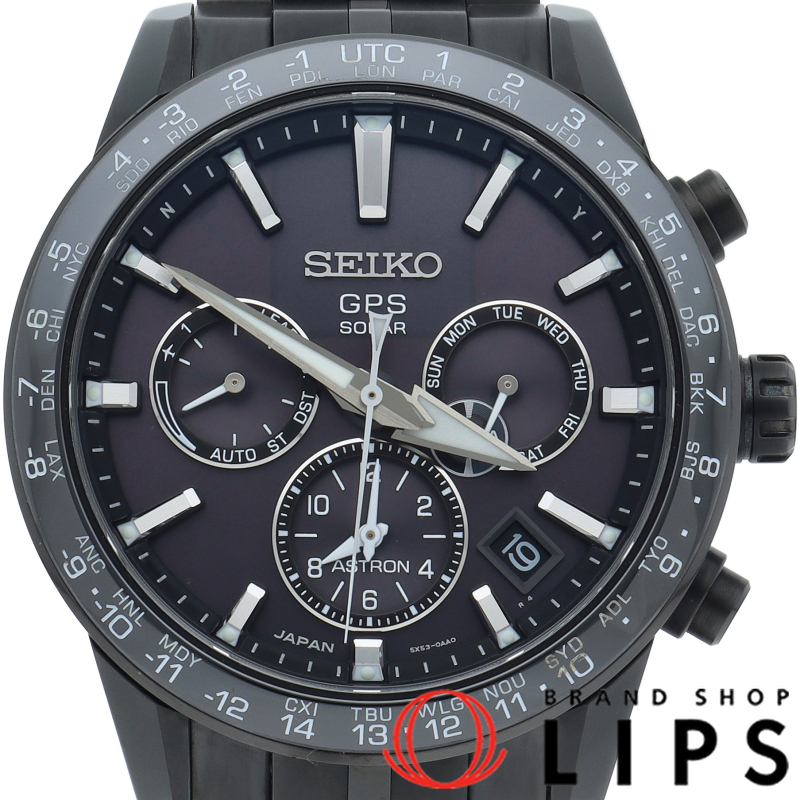 アストロン デュアルタイム ソーラーGPS衛星電波時計