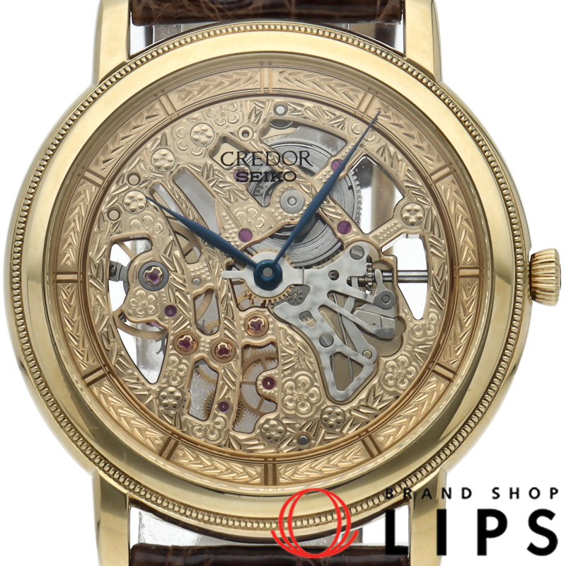 クレドールシグノ スケルトン ウォッチ 34.7mm