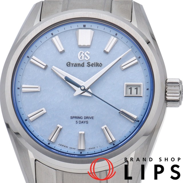 グランドセイコー スプリングドライブ 40mm 雪白ブルー AJHH特別限定 エボリューション 9 コレクション